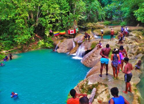 Blue Hole & Dunns River Falls Tours From Montego Bay